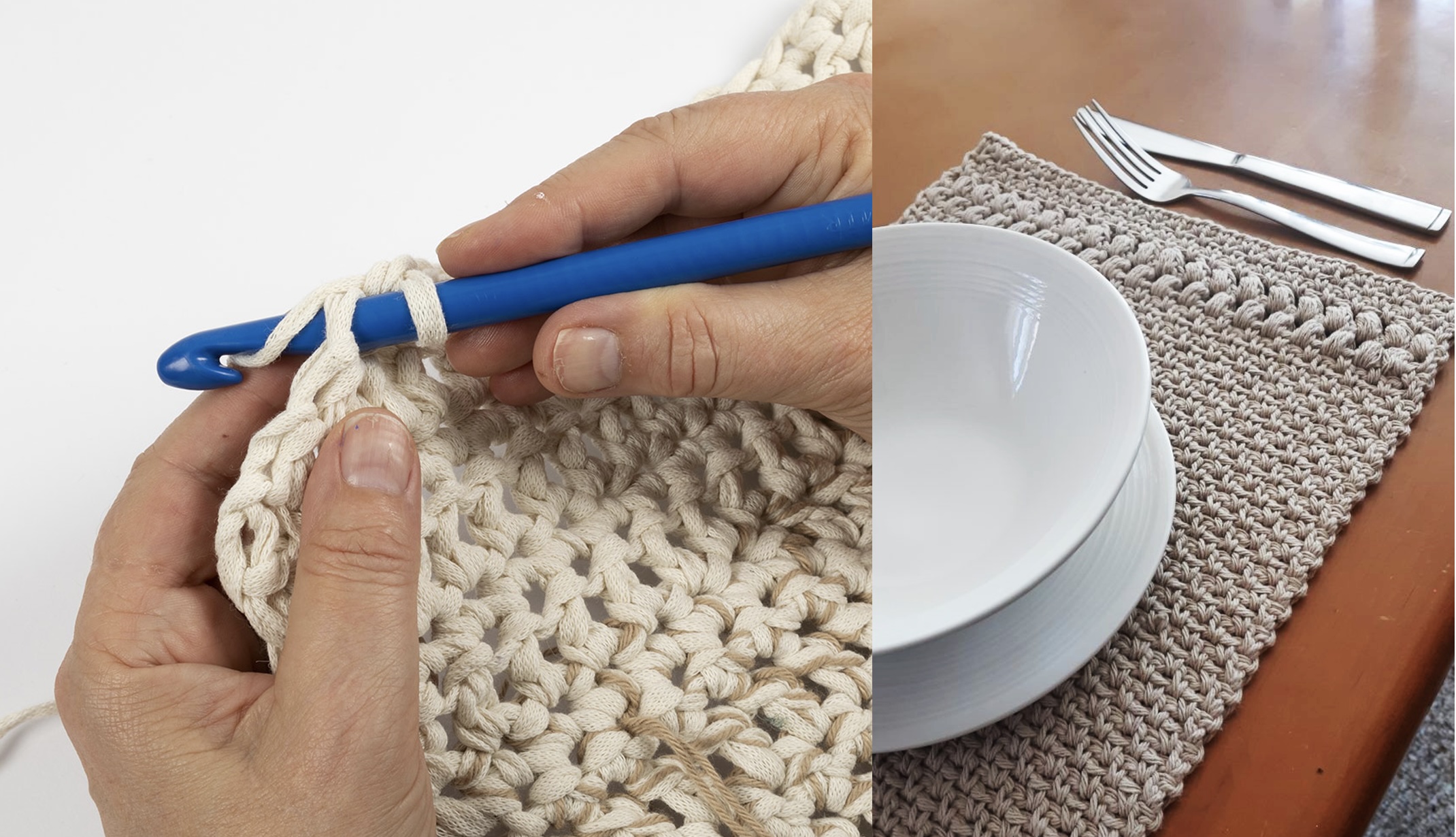 Hand-knitting