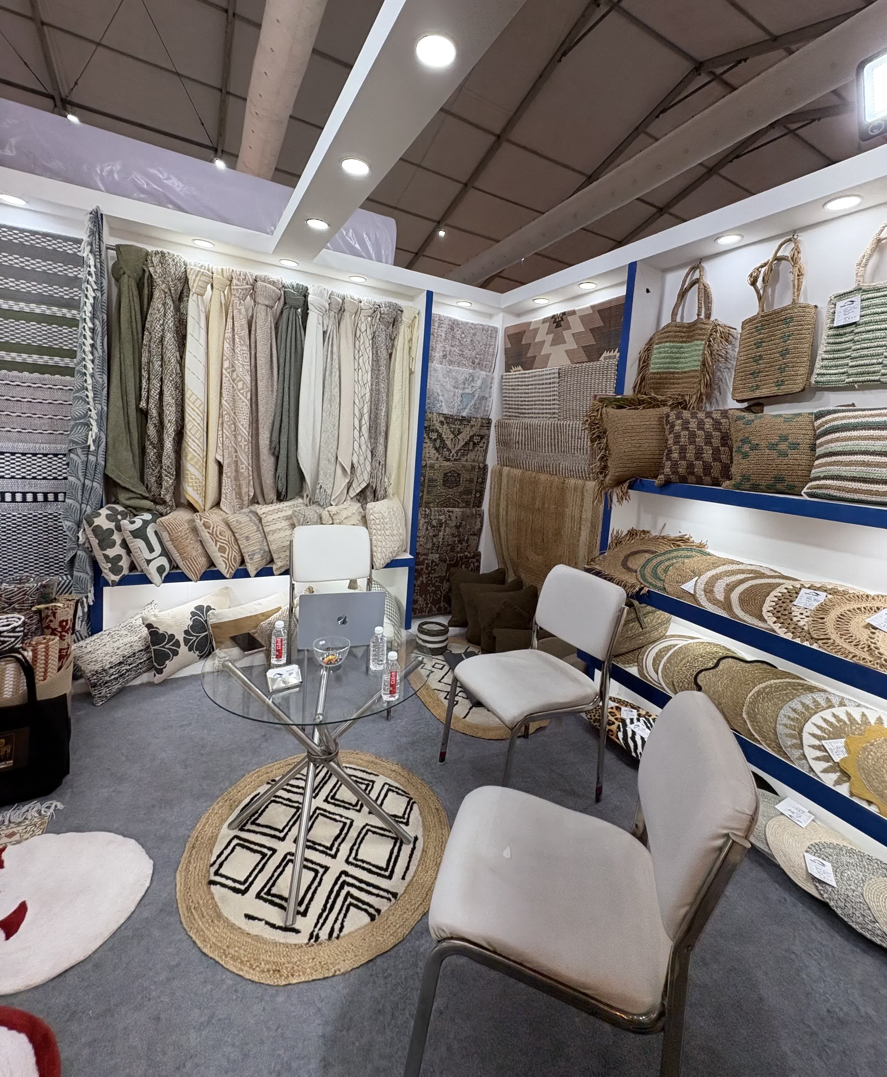 Home Trends Overseas collection display at IHGF India